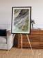 Rugged Relief, Sulaiman Mountains Framed & Mounted Print