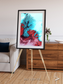 Polar Flow, Vatnajokull Glacier Ice Cap Framed & Mounted Print