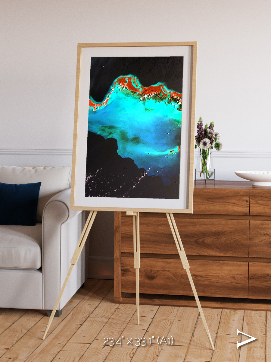 Arctic Outpost, Caribbean Luxury Framed & Mounted Print
