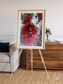 Lava Lines, Colima Volcano Framed & Mounted Print