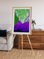 Delta Mosaic, Ganges River Delta Framed & Mounted Print