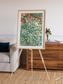 Patterns of Growth, Garden City Framed & Mounted Print