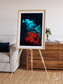 Island Sanctuary, Ghostly Grease Ice Framed & Mounted Print