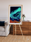 Frozen Currents, Foxe Basin Framed & Mounted Print