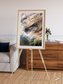 Lava Lines, Impact Framed & Mounted Print