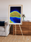 Coastal Fragments, Island Rebound Framed & Mounted Print