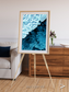 Glacial Passage, Kamchatka Peninsula Framed & Mounted Print