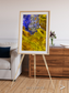 Saline Patterns, Lake Disappointment Framed & Mounted Print
