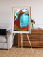 Glacial Passage, Malaspina Glacier Framed & Mounted Print