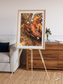 Sunlit Dunes, North America Framed & Mounted Print