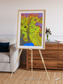 Glacial Ribbons, Chaunskaya Bay Framed & Mounted Print