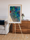 Rift and Fire, Ethiopia Framed & Mounted Print