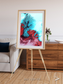 Polar Flow, Vatnajokull Glacier Ice Cap Framed & Mounted Print