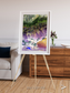 Saline Patterns, Bogda Mountains Framed & Mounted Print
