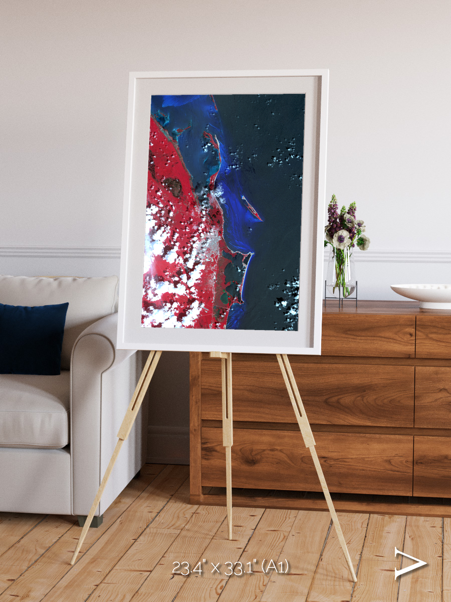 Living Edge, Cancun Framed & Mounted Print