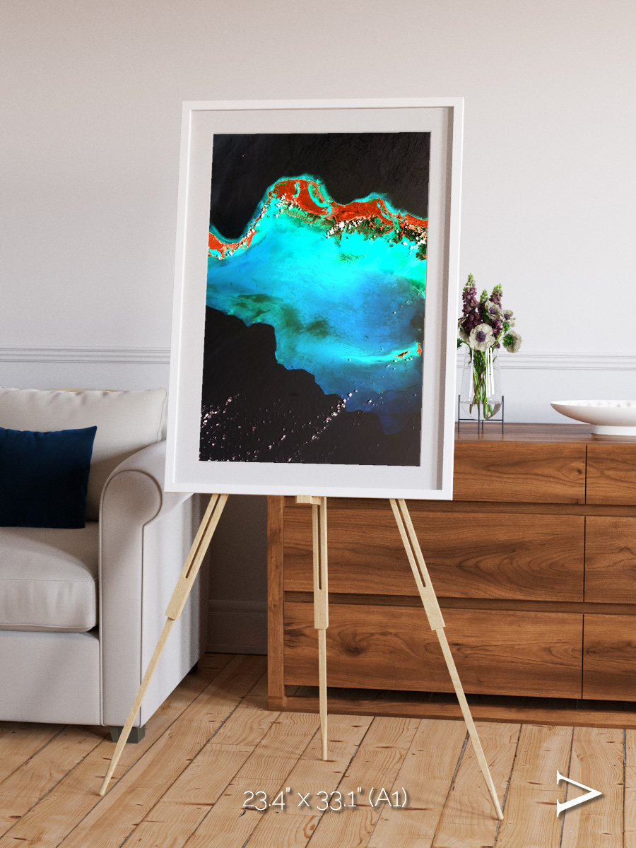 Arctic Outpost, Caribbean Luxury Framed & Mounted Print