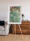 Patterns of Growth, Garden City Framed & Mounted Print
