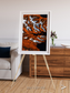 Striped Coast, Eyjafjörður Framed & Mounted Print