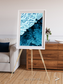 Glacial Passage, Kamchatka Peninsula Framed & Mounted Print