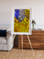 Saline Patterns, Lake Disappointment Framed & Mounted Print