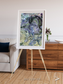 Mountain Textures, MacDonnell Ranges Framed & Mounted Print