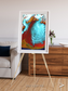 Glacial Passage, Malaspina Glacier Framed & Mounted Print