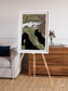 Tidal Patterns, Mediterranean Sea Framed & Mounted Print