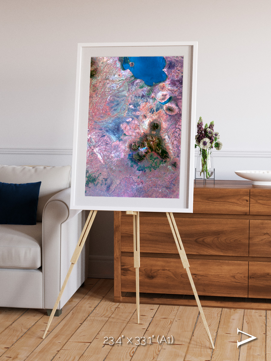 Highlands of Mulanje, Malawi Framed & Mounted Print