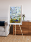 Islands in Blue, Niger River Framed & Mounted Print