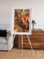 Sunlit Dunes, North America Framed & Mounted Print