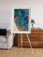 Rift and Fire, Ethiopia Framed & Mounted Print