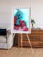 Polar Flow, Vatnajokull Glacier Ice Cap Framed & Mounted Print
