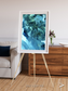 Heat Scars, Volcanoes Framed & Mounted Print