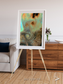 Atmospheric Patterns, Von Karman Vortices Framed & Mounted Print