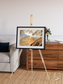 Etched Sands, Algerian Sahara Framed & Mounted Print