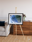 Sunlit Dunes, Alluvial Fan Framed & Mounted Print