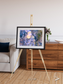 Heat Scars, Andes Framed & Mounted Print
