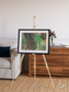 Channel Lines, Barreal Blanco Framed & Mounted Print