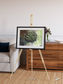 Windwritten Dunes, Brandberg Massif Framed & Mounted Print