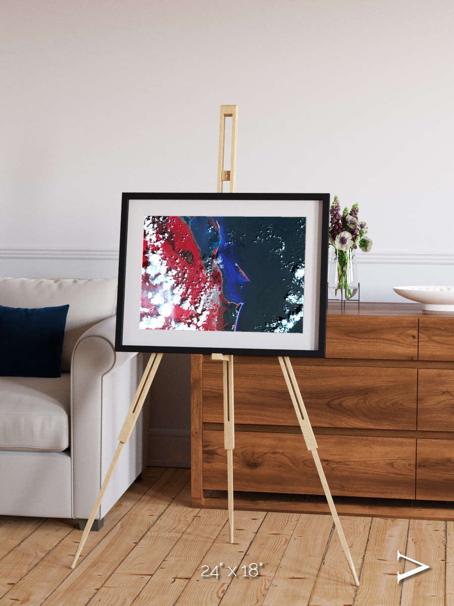 Living Edge, Cancun Framed & Mounted Print