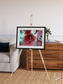 Lava Lines, Colima Volcano Framed & Mounted Print