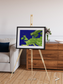 Arctic Outpost, Europe Framed & Mounted Print