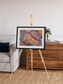 Echoes of Water, Western Desert Framed & Mounted Print