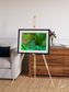 Linear Dunes, Florida Everglades Framed & Mounted Print