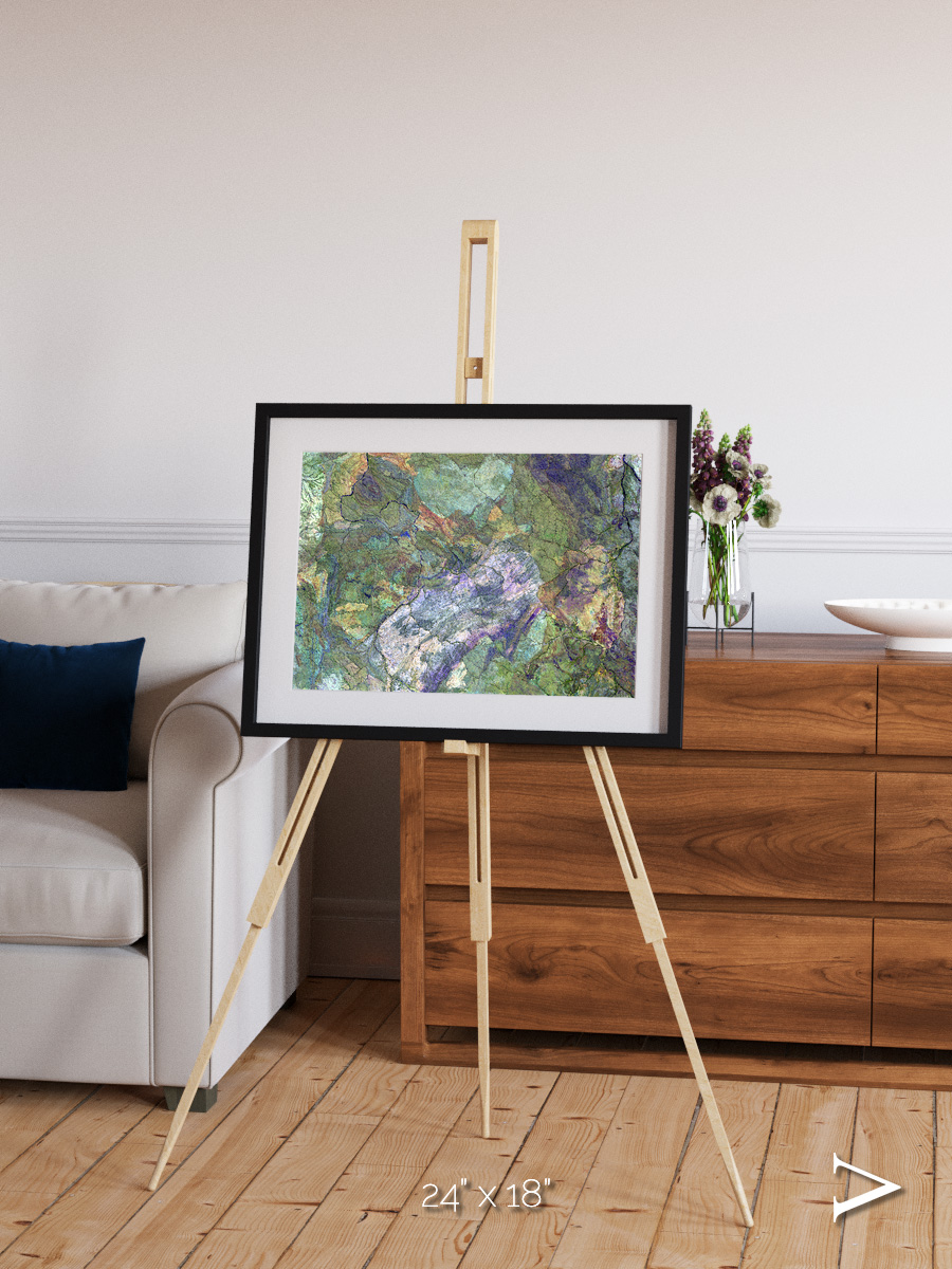 Sands in Motion, Great Sandy Desert Framed & Mounted Print