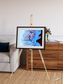 Polar Flow, Ice Waves Framed & Mounted Print