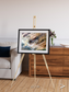 Lava Lines, Impact Framed & Mounted Print