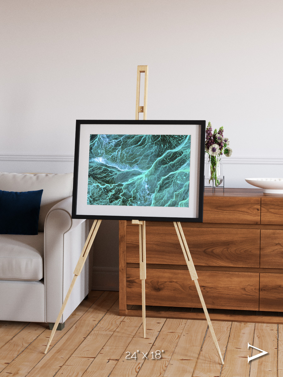 Waterways, Jordan Framed & Mounted Print