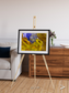 Saline Patterns, Lake Disappointment Framed & Mounted Print