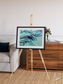 Ice River, Lambert Glacier Framed & Mounted Print